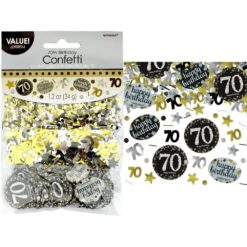 Sparkling Celebration 70th Birthday Confetti 1.2oz