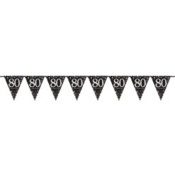 Sparkling Celebration 80th Pennants 12FT