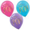 Ready To Pop Printed Latex Balloons 12&Quot; 6Ct