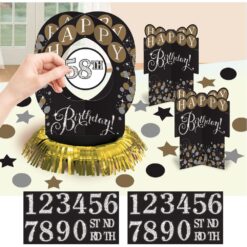 Sparkling Celebration Add-Any-Age Table Decorating Kit