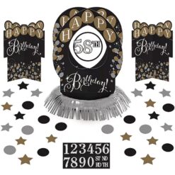 Sparkling Celebration Add-Any-Age Table Decorating Kit