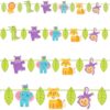 Fisher Price Hello Baby Shower Jungle Animals Banner 12 Ft 2 Fisher Price Hello Baby Shower Jungle Animals Banner 12 Ft