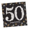 Sparkling Celebration 50yo Napkins Beverage 16pcs 2 Sparkling Celebration 50Yo Napkins Beverage 16Pcs