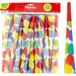 Birthday Bash Horns 24CT