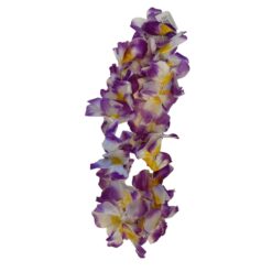 Two-Tone Large Flower Lei Astd 9 Two-Tone Large Flower Lei Astd