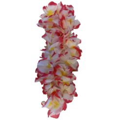 Two-Tone Large Flower Lei Astd 10 Two-Tone Large Flower Lei Astd