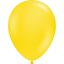 11" Standard Yellow Latex Balloons 100CT