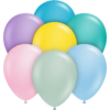 11" Designer Assorted Pastel Premium Latex Balloons 100CT 1 11&Quot; Standard Astd Pastel Latex Balloons 100Ct