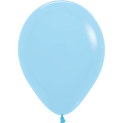11" Pastel Matte Blue Premium Latex Balloons 100CT