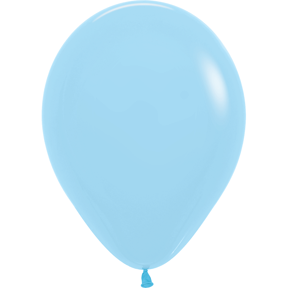 11" Pastel Matte Blue Premium Latex Balloons 100CT 3 11&Quot; Pastel Matte Blue Premium Latex Balloons 100Ct