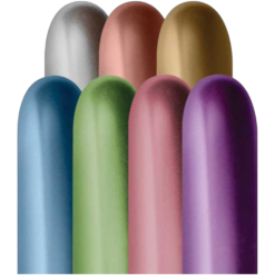 260B Reflex Assorted Premium Latex Balloons 50CT
