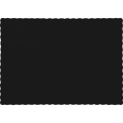 Black Placemat Paper 50CT