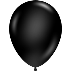11" Designer Black Premium Latex Balloons 100CT
